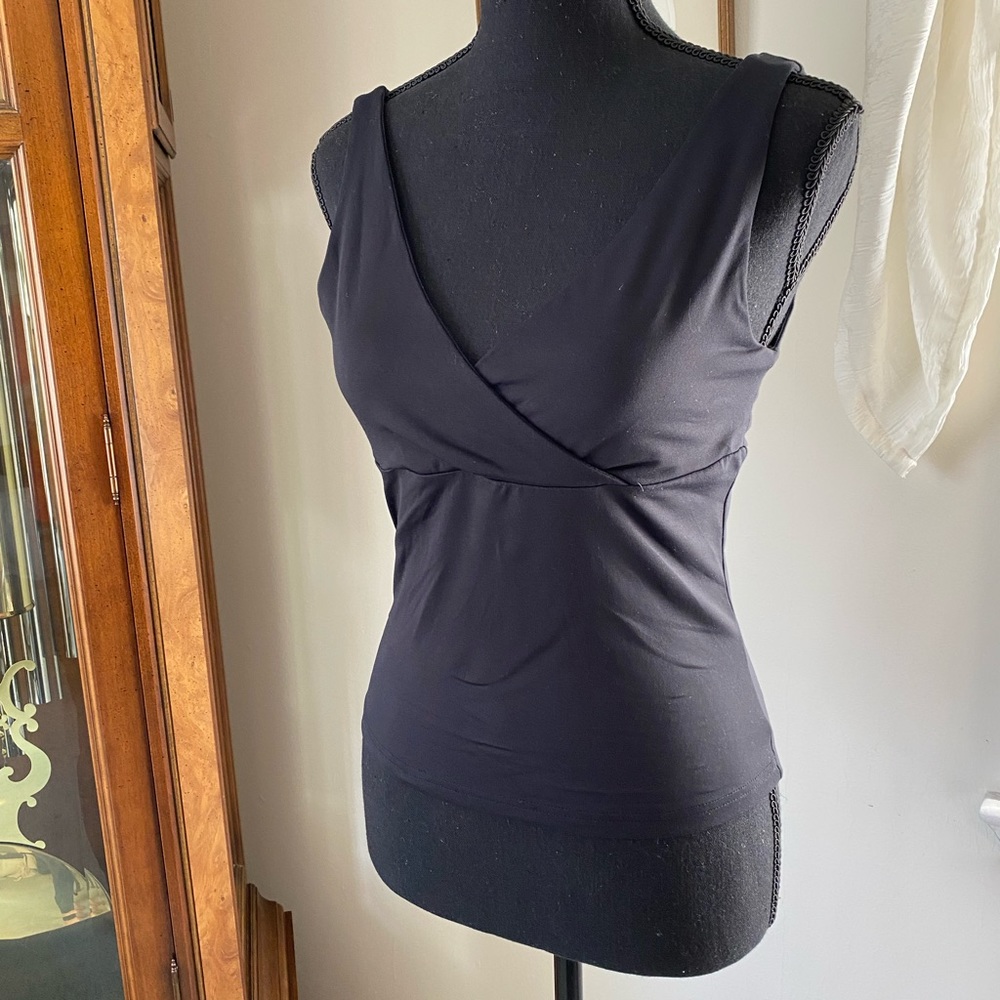 Vintage Express Black Tank Top